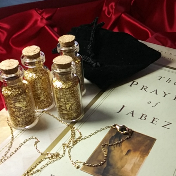 Favours Other - Prayer of JABEZ Pot of 24Kt Gold Leaf